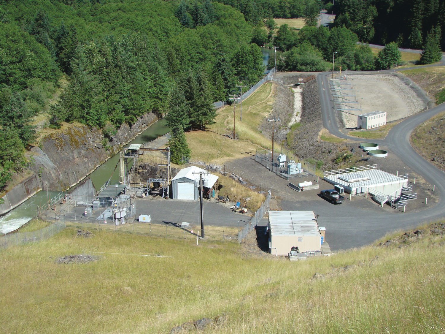 The Skookumchuck Dam complex is pictured in this photograph provided by TransAlta.